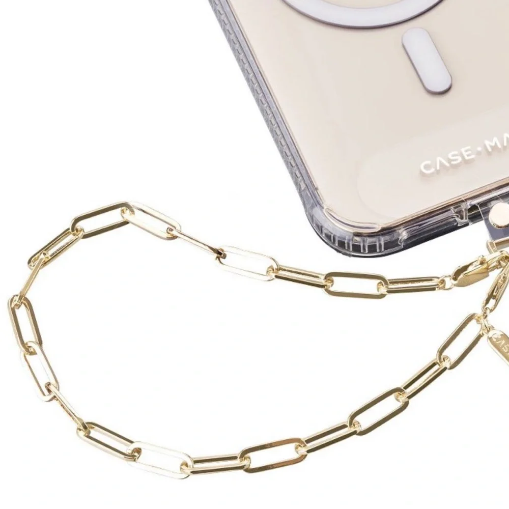 Gold Phone Wristlet Chain Strap